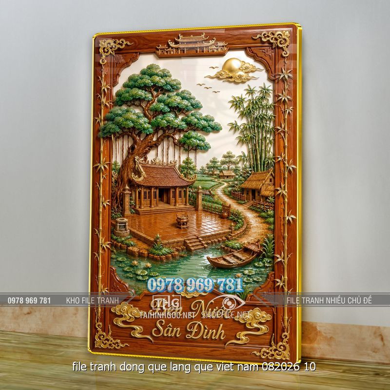 file tranh dong que lang que viet nam 082026 10