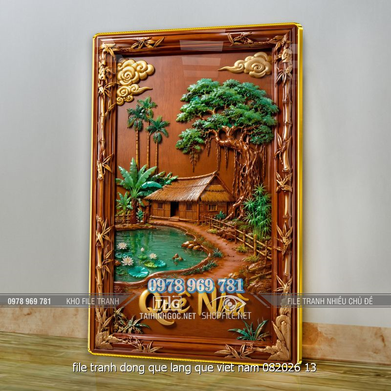 file tranh dong que lang que viet nam 082026 13