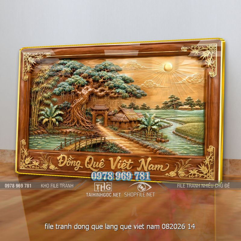 file tranh dong que lang que viet nam 082026 14
