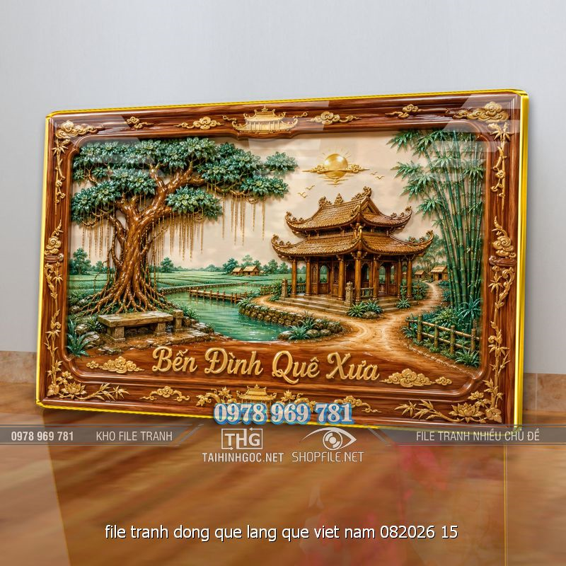 file tranh dong que lang que viet nam 082026 15