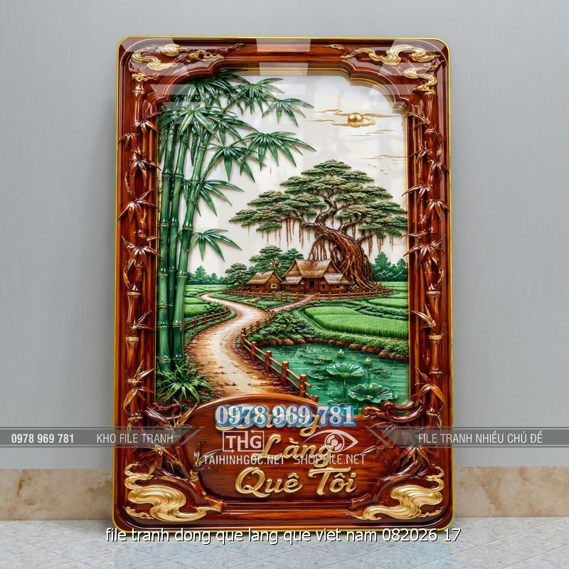 file tranh dong que lang que viet nam 082026 17