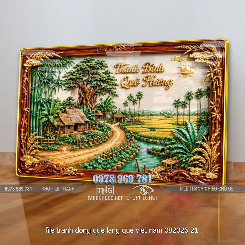 file tranh dong que lang que viet nam 082026 21