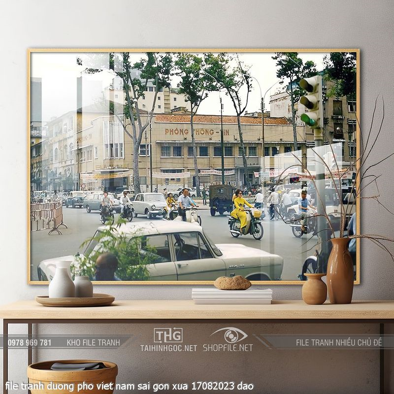 file tranh duong pho viet nam sai gon xua 17082023 dao