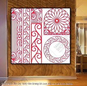 file tranh file cnc hoa van trang tri cua sat va cua kinh