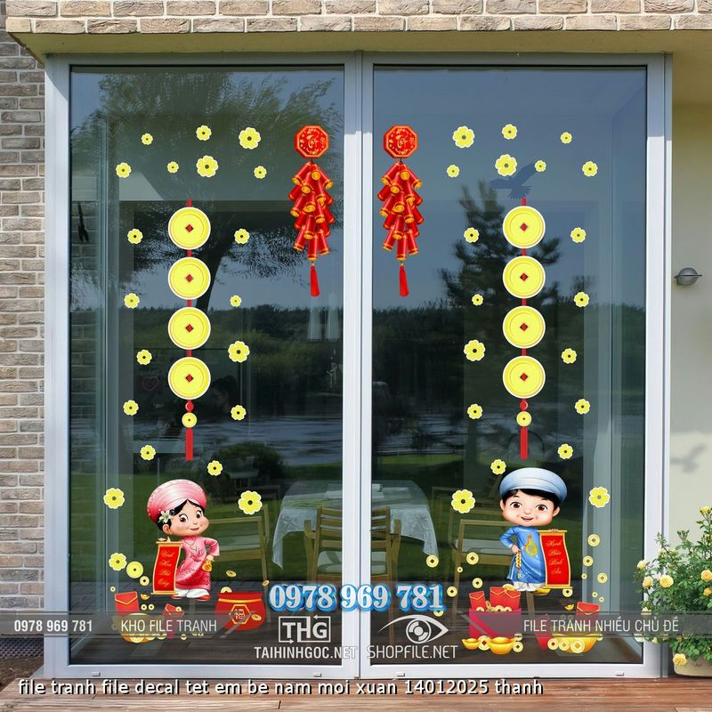 file tranh file decal tet em be nam moi xuan 14012025 thanh