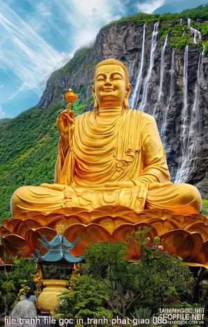 file tranh file goc in tranh phat giao 086