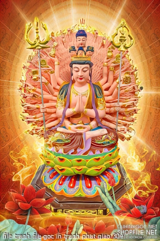 file tranh file goc in tranh phat giao 304