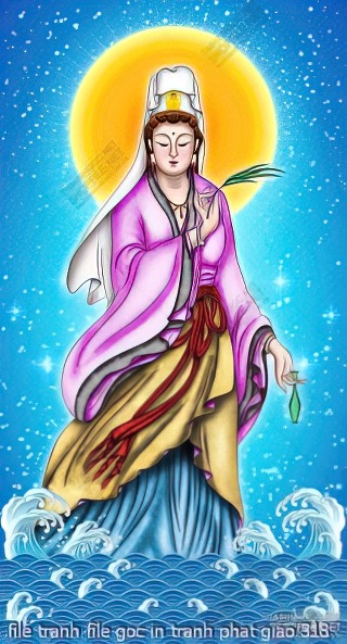 file tranh file goc in tranh phat giao 318