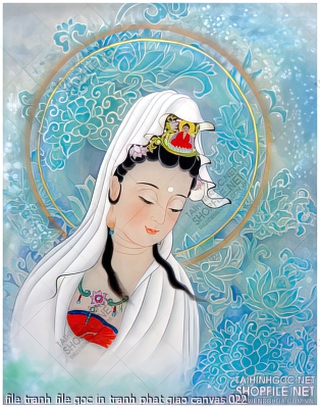 file tranh file goc in tranh phat giao canvas 022