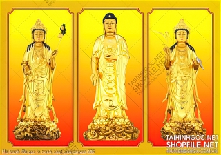 file tranh file goc in tranh phat giao canvas 036