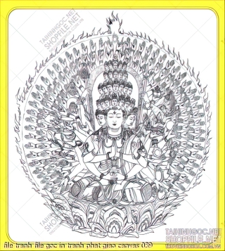 file tranh file goc in tranh phat giao canvas 039