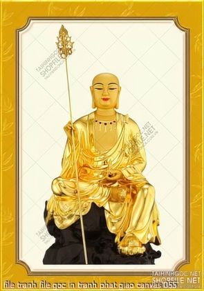 file tranh file goc in tranh phat giao canvas 055