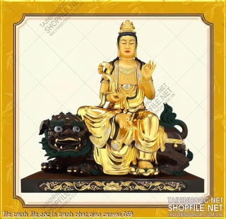 file tranh file goc in tranh phat giao canvas 059