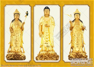 file tranh file goc in tranh phat giao canvas 083