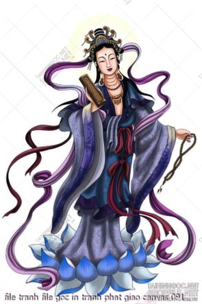 file tranh file goc in tranh phat giao canvas 091