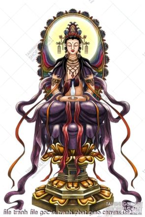 file tranh file goc in tranh phat giao canvas 092