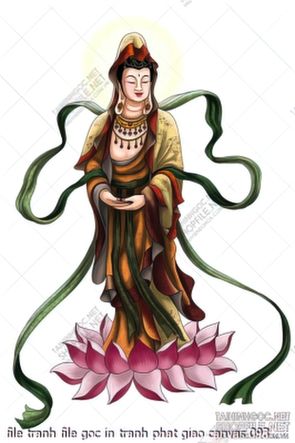 file tranh file goc in tranh phat giao canvas 093