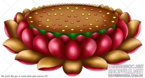 file tranh file goc in tranh phat giao canvas 122