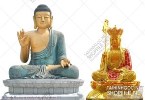 file tranh file goc in tranh phat giao canvas 126