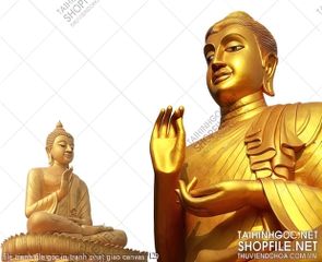 file tranh file goc in tranh phat giao canvas 129