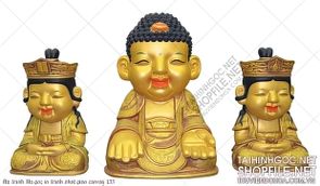 file tranh file goc in tranh phat giao canvas 133