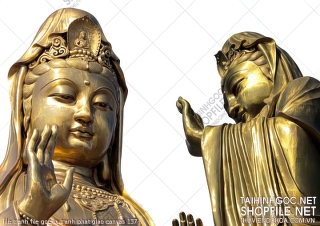 file tranh file goc in tranh phat giao canvas 137