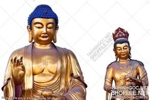 file tranh file goc in tranh phat giao canvas 151