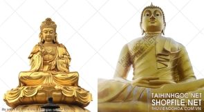 file tranh file goc in tranh phat giao canvas 158