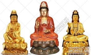 file tranh file goc in tranh phat giao canvas 176