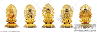 file tranh file goc in tranh phat giao canvas 184