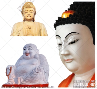 file tranh file goc in tranh phat giao canvas 201