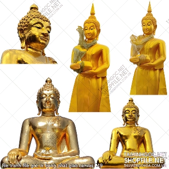 file tranh file goc in tranh phat giao canvas 219