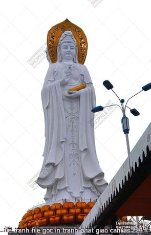 file tranh file goc in tranh phat giao canvas 224