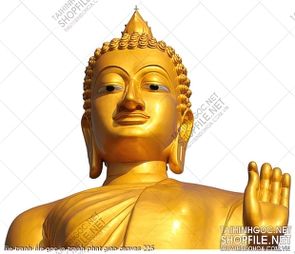 file tranh file goc in tranh phat giao canvas 225