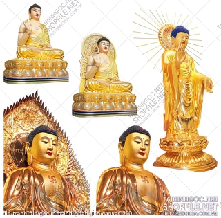 file tranh file goc in tranh phat giao canvas 240