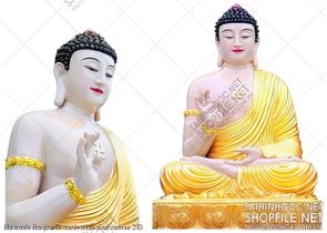 file tranh file goc in tranh phat giao canvas 243