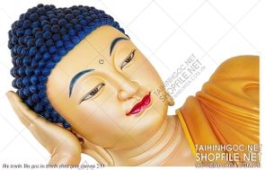 file tranh file goc in tranh phat giao canvas 244