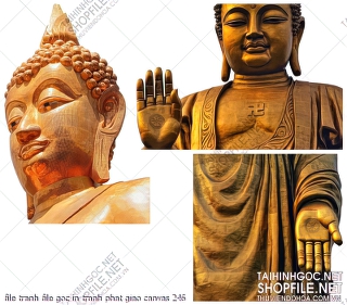 file tranh file goc in tranh phat giao canvas 246