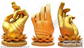 file tranh file goc in tranh phat giao canvas 259