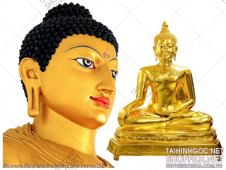 file tranh file goc in tranh phat giao canvas 261