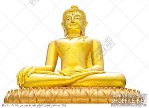 file tranh file goc in tranh phat giao canvas 266