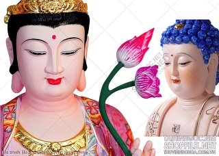 file tranh file goc in tranh phat giao canvas 273