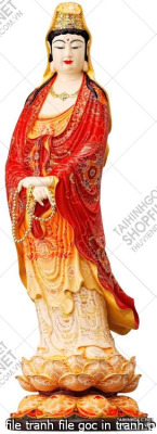 file tranh file goc in tranh phat giao canvas 279