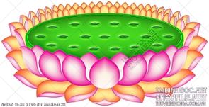 file tranh file goc in tranh phat giao canvas 283