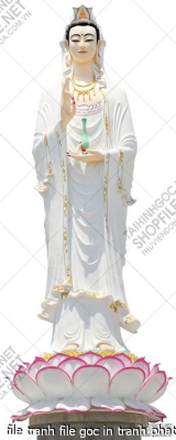 file tranh file goc in tranh phat giao canvas 308