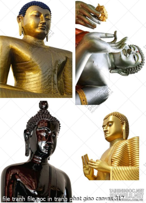 file tranh file goc in tranh phat giao canvas 317