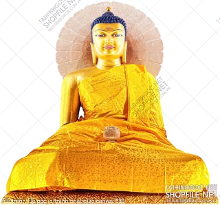 file tranh file goc in tranh phat giao canvas 330