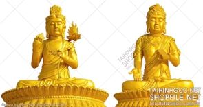 file tranh file goc in tranh phat giao canvas 381