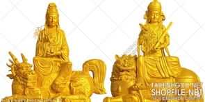 file tranh file goc in tranh phat giao canvas 382