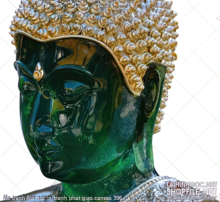 file tranh file goc in tranh phat giao canvas 396